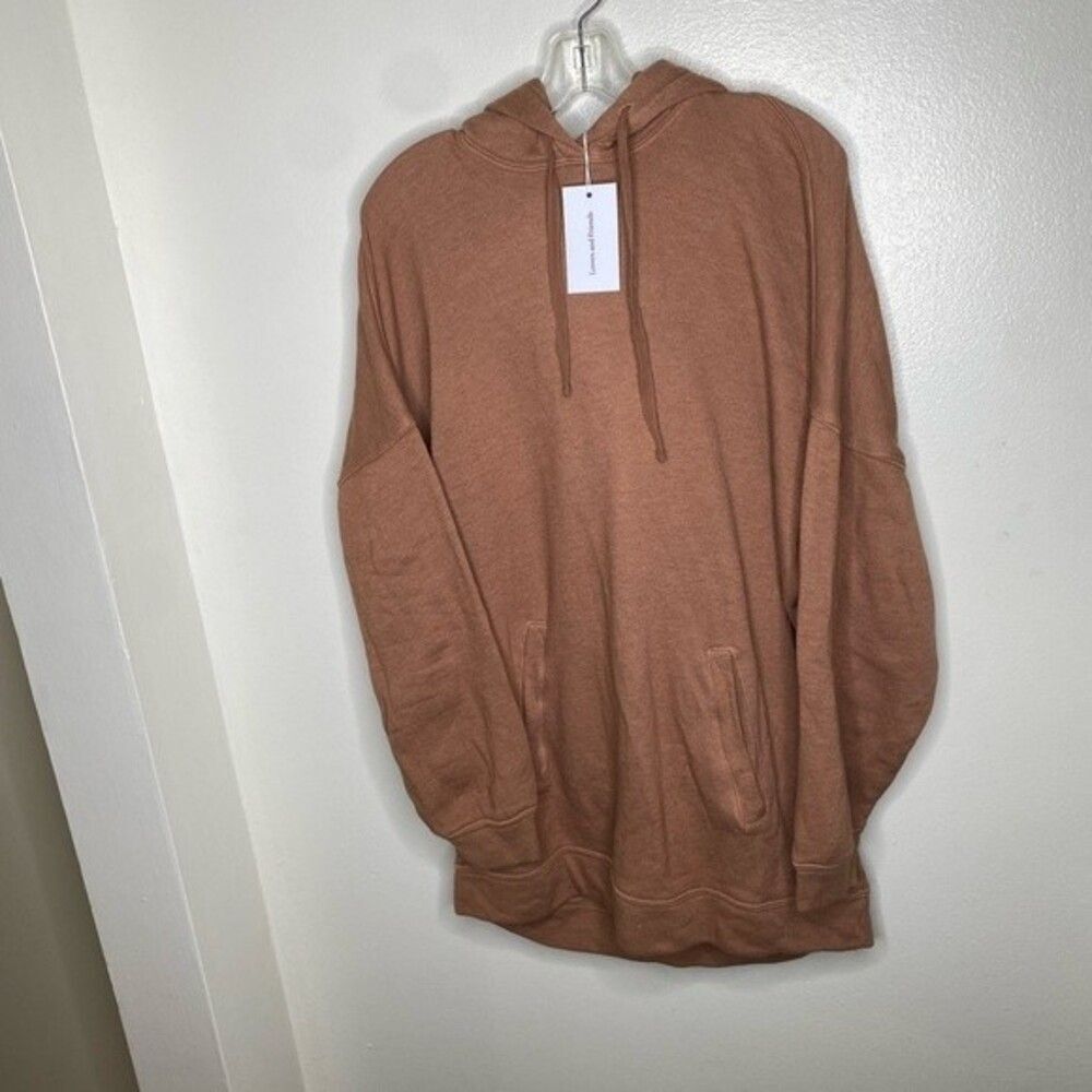 New Lovers + Friends Oversized Hoodie Mocha Nude medium - Picture 7 of 7